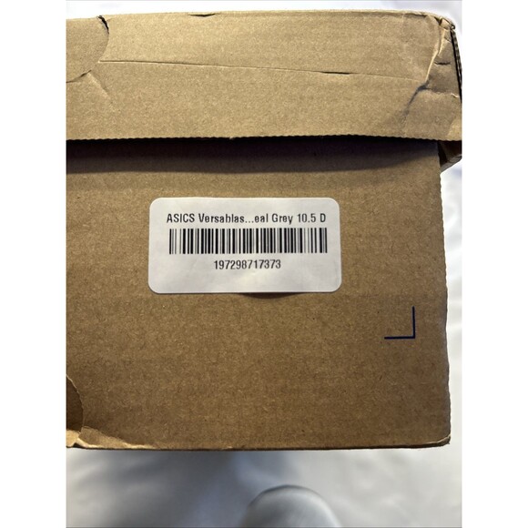 Asics Versablast 4 Lake Grey/ Sealed Grey Amplifoam Running Men SZ 10.5 D New - Picture 9 of 10